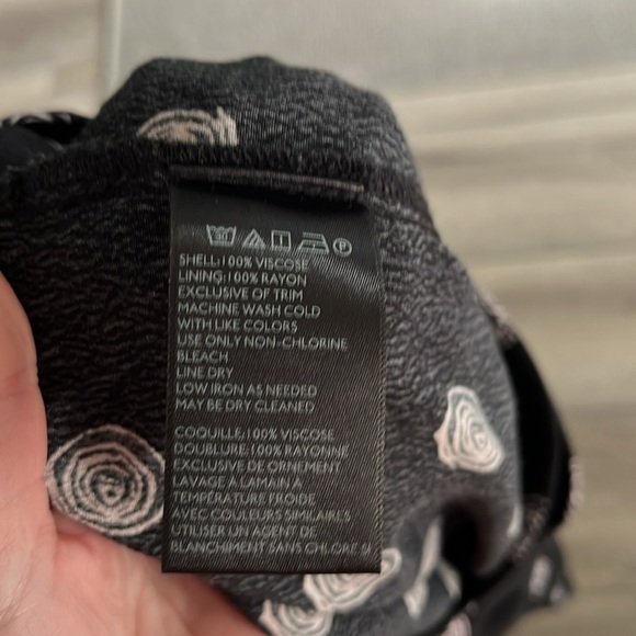 Urban Outfitters Stylish Black Patterned Women's Pants small - Picture 5 of 5